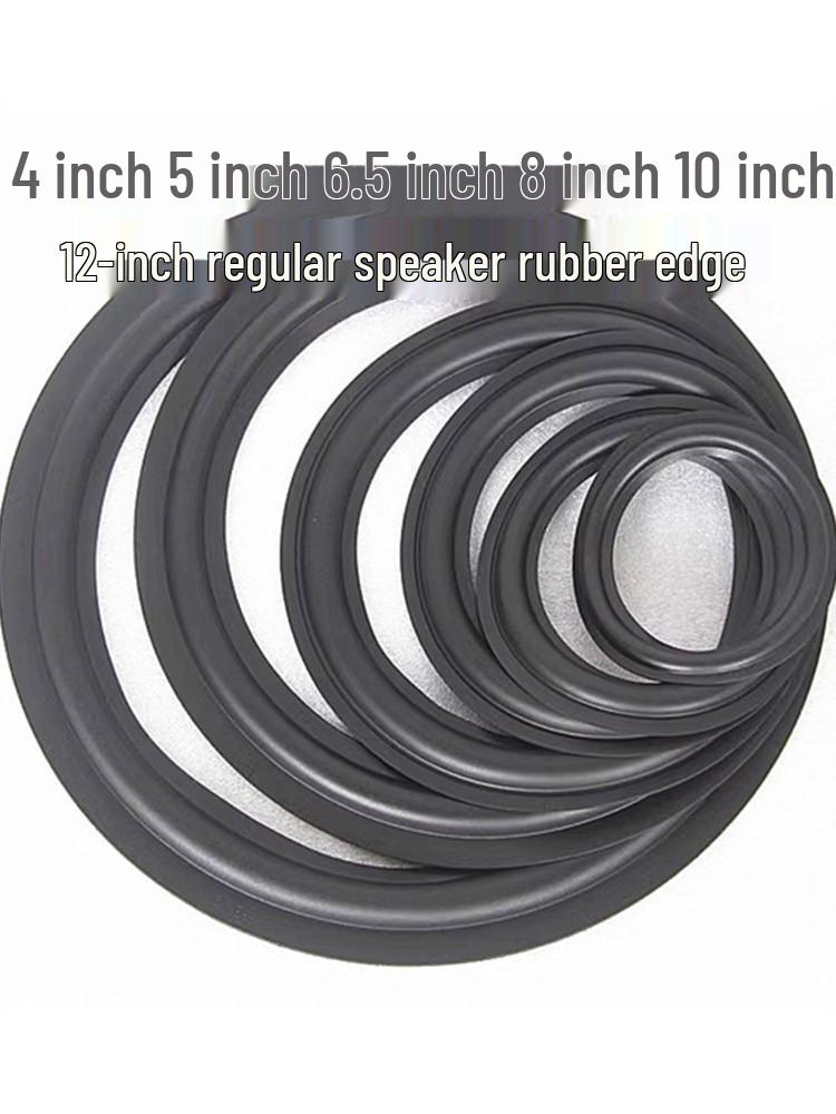 Speaker Surround Edge Repair Parts for 3, 4, 5, 6.5, 8, 10, and 12-inch Speakers