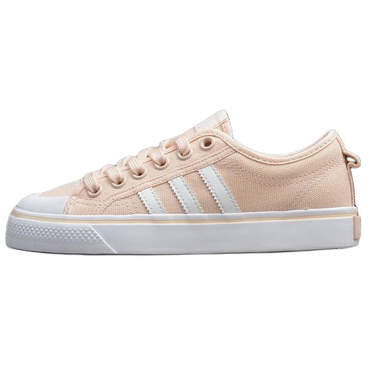 

Adidas Originals Nizza Comfortable Versatile Skate Shoes Women Sneakers Pink CQ2538 36
