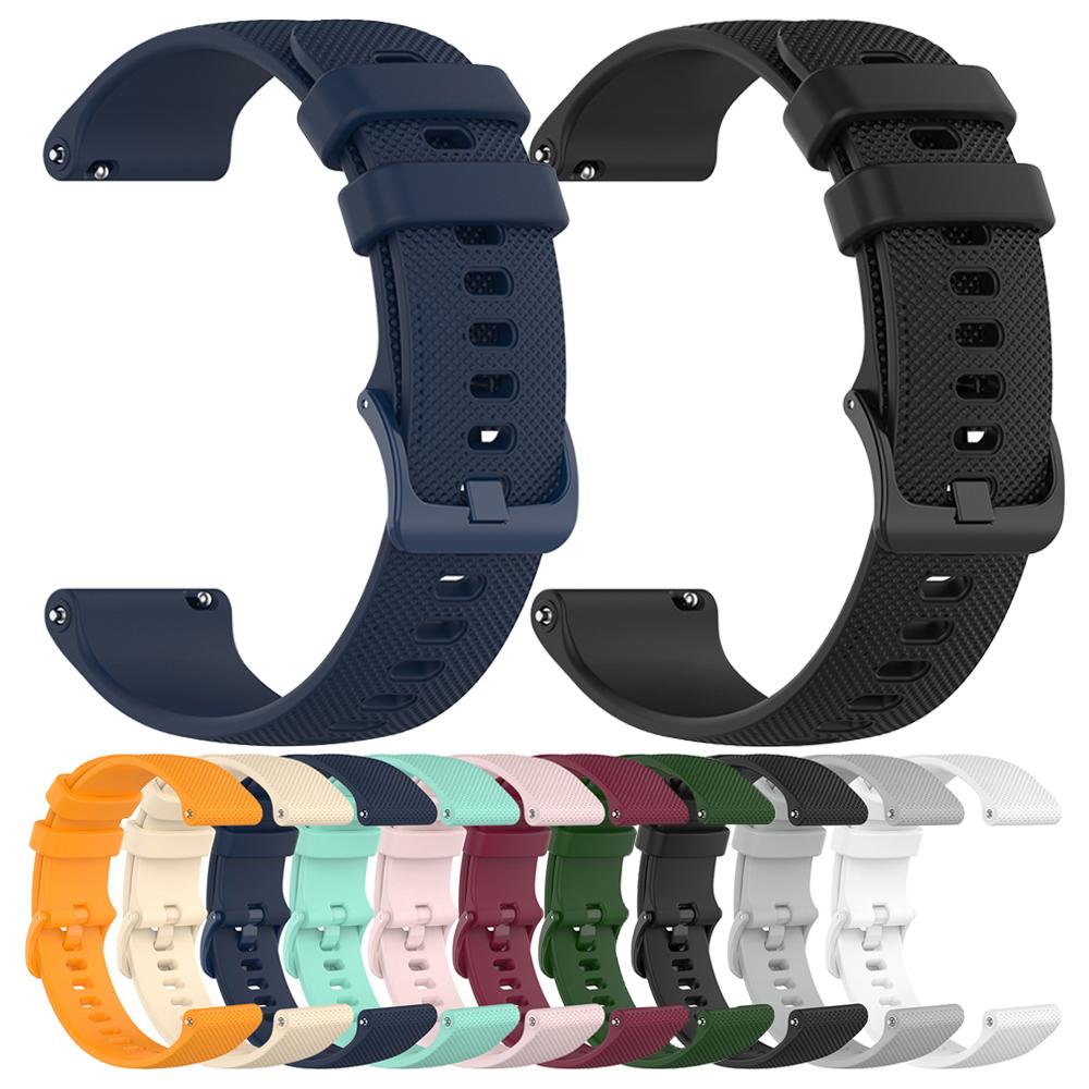 Silicone Strap for Garmin Venu 3 Band Forerunner 265 255 245 Music Vivoactive 4 Bands Garmin Venu Sq 2 Plus Bracelet 20mm 22mm
