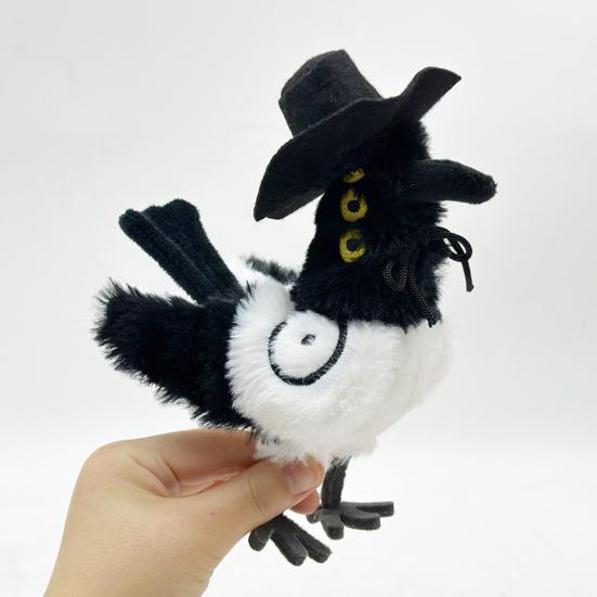 Demon Plush Game Hunters Tiger Magpie Plush Doll Soft Stuffed Animal Virtual Adventures Plush Toy for Gamers Cosplay Enthusiasts