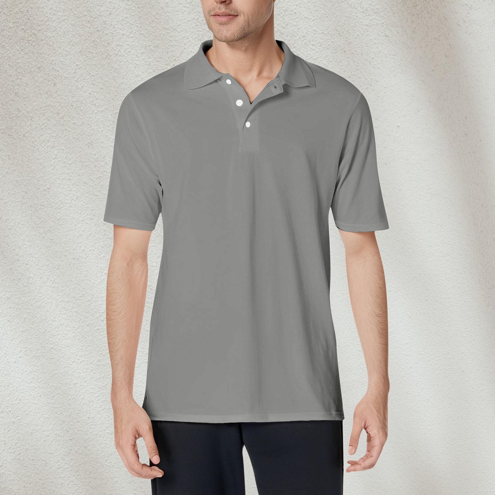 

Мужская рубашка с коротким рукавом из мягкого хлопка и воротником S