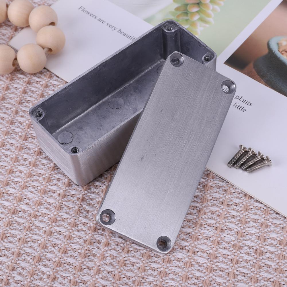 Effects Pedal Stomp Box Enclosure with Screws Die Cast Aluminium Box Enclosures Aluminum Stomp Box Enclosure Guitar Accessories
