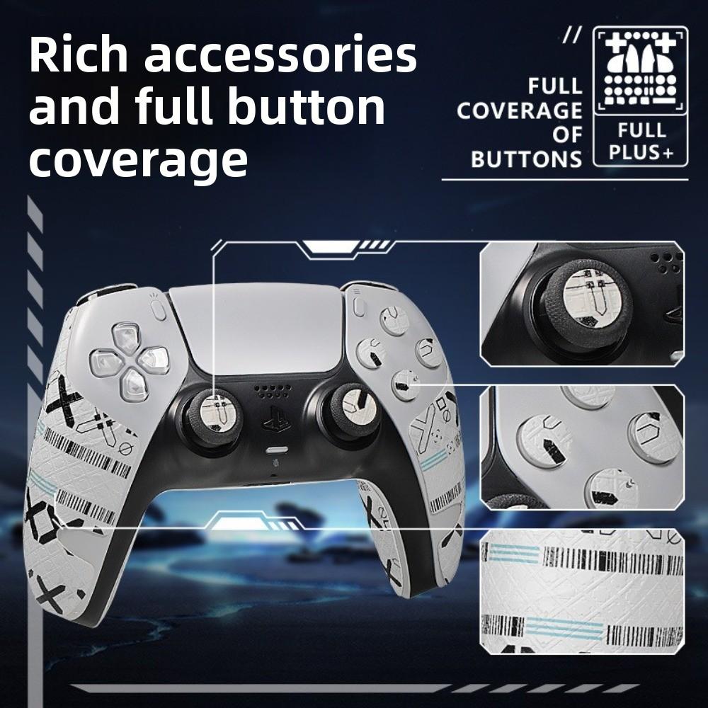 Grip Enhancement Gamepad Pad PU Controller Film New Protective Sticker for PS 5