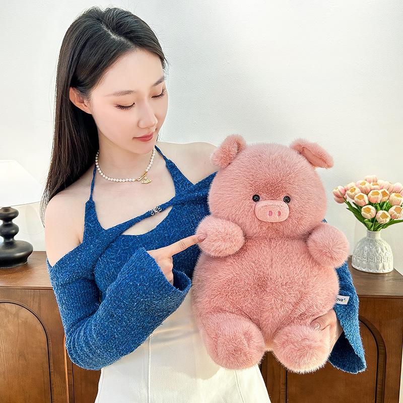 Nuevo lindo muelle muelle serie pingüino panda muñeco juguete de peluche mapache elefante muñeco para niños regalo