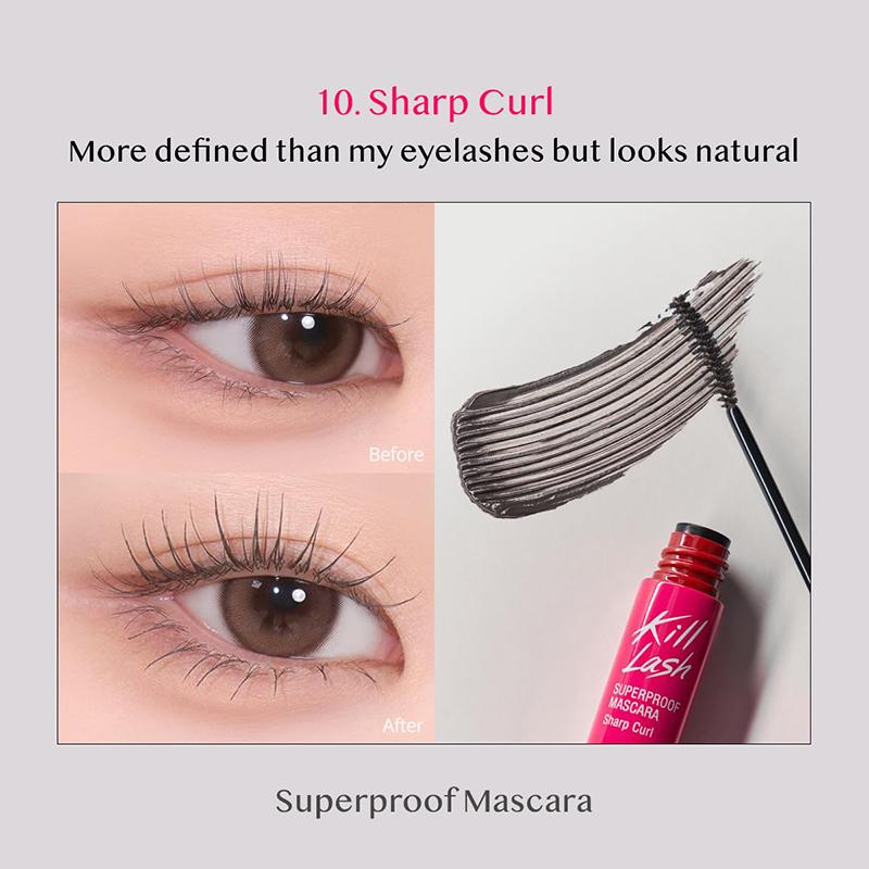 Clio Kill Lash Superproof Mascara Set (1+1) 7g*2EA
