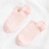 Cute Embroidery Gold Silver Heart Socks Women Lovely Funny Glitter Love Sokken Art Ankle Calcetines Dropship
