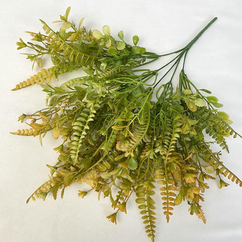 Flower Toona Artificial Home Decor Wedding Props Photography Plastic Plant Green