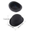 1pcs Bowler Hat Black Hat Bowler Top Hat Stage Carnival Costume Theater Costume Hat Magician Top Hat