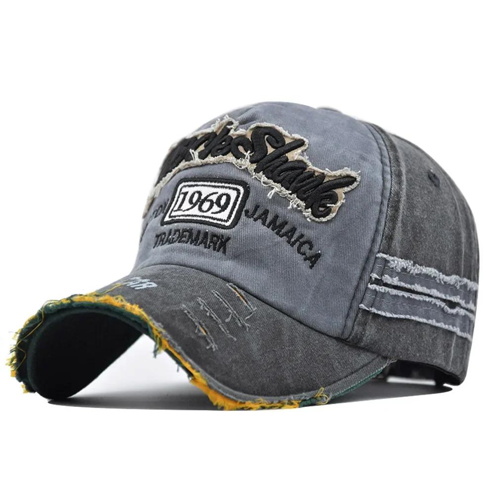 Washed Cott 1969 Embroidery Baseball Caps For Women Men Sport Visors Vintage Snapback Cap Unisex-Teen Hip Hop Hat Be Dad Hat