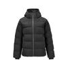 Comfort Sports Series FW24 Solid Color Hooded Warm Short Down Jacket Men Outerwear Black P424M016-0018