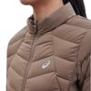 ASICS Lightweight Warm Stand Collar Zipper Slim Fit Long Sleeve Down Jacket Women outerwear 2032D407-200