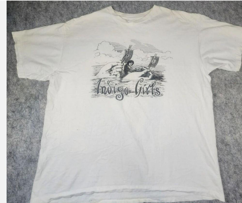 

Indigo Girls Тур Lilith Fair Рок Унисекс Короткая Футболка Взрослая Рубашка Все Размеры 3XL