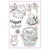 Metal Cutting Dies Easter Rabbit Clear Stamps Photos Album Decorations Die Cut