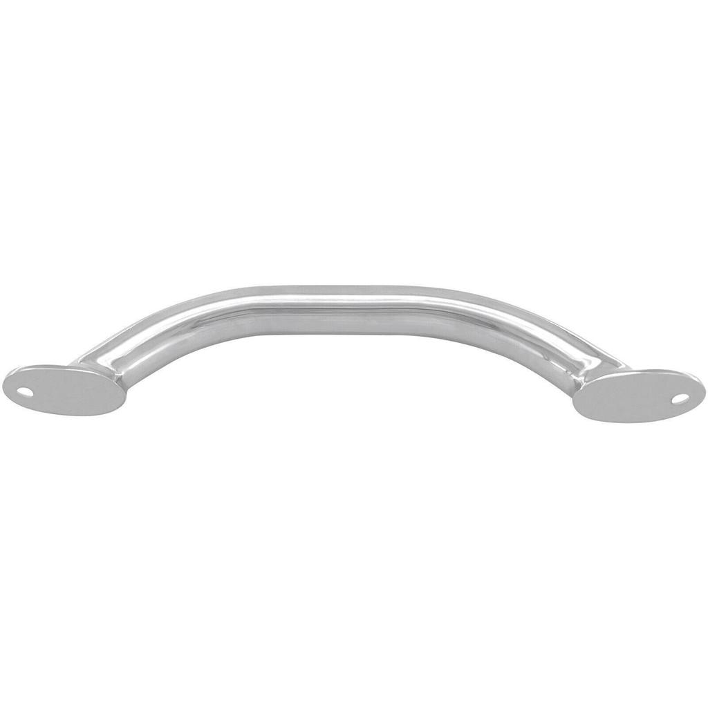 9" Grab Handle Handrail Stainless Steel Round Tubes Handrail for Door/Bath/Boat