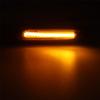 2x LED Fender Side Marker Light Turn Signal Lamp Blade Shape Black Shell 12V For BMW E60 E61  E39 E81 E82 E87 E90 E91 E92 E93
