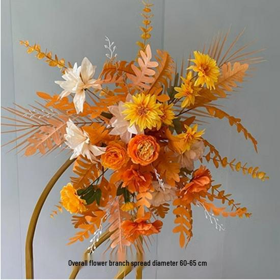 Seidenblumen-Gangdekorationen für Hochzeiten und Verlobungen