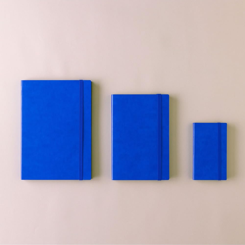 Grid Notebook Using Planner A5 Size EDiT Light Latte Paper, EDI-NB22-BE