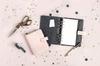 Filofax Confetti Small Rose Quartz Planner (028725), Officially Imported, Mini 6
