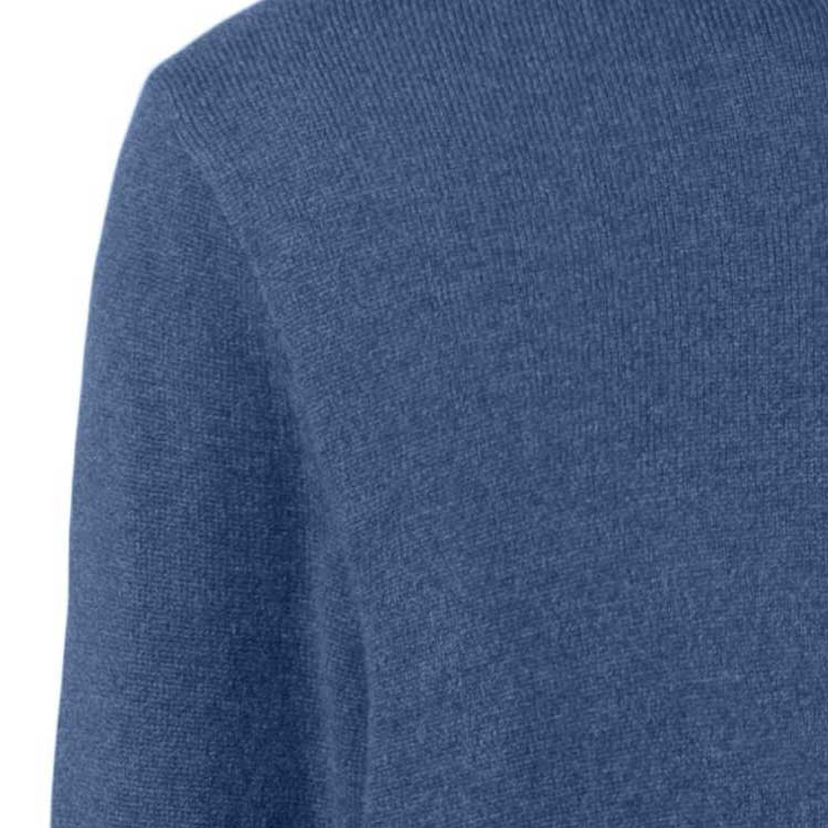 Polo Ralph Lauren Solid Color Half-Zip Long Sleeve Sweater Men sweater Navy-Blue 710876756-012