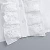 Elegant Ruffle Lace Detachable Collar False Collar Decorative Shawl Half Shiirt Fashion Neck Accessory For Office Women