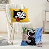 Cartoon Cute F-Felix The C-Cat Pillow Case Office Cushions Suitable For Sofa Car Bedroom Decorative Cushion Cover