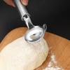 Stainless Steel Cactus Peeler Spoon Shaped Nopales Peeler Ergonomic Handle Noodle Cutter Pie Crust Slicer Versatile Kitchen Gadget