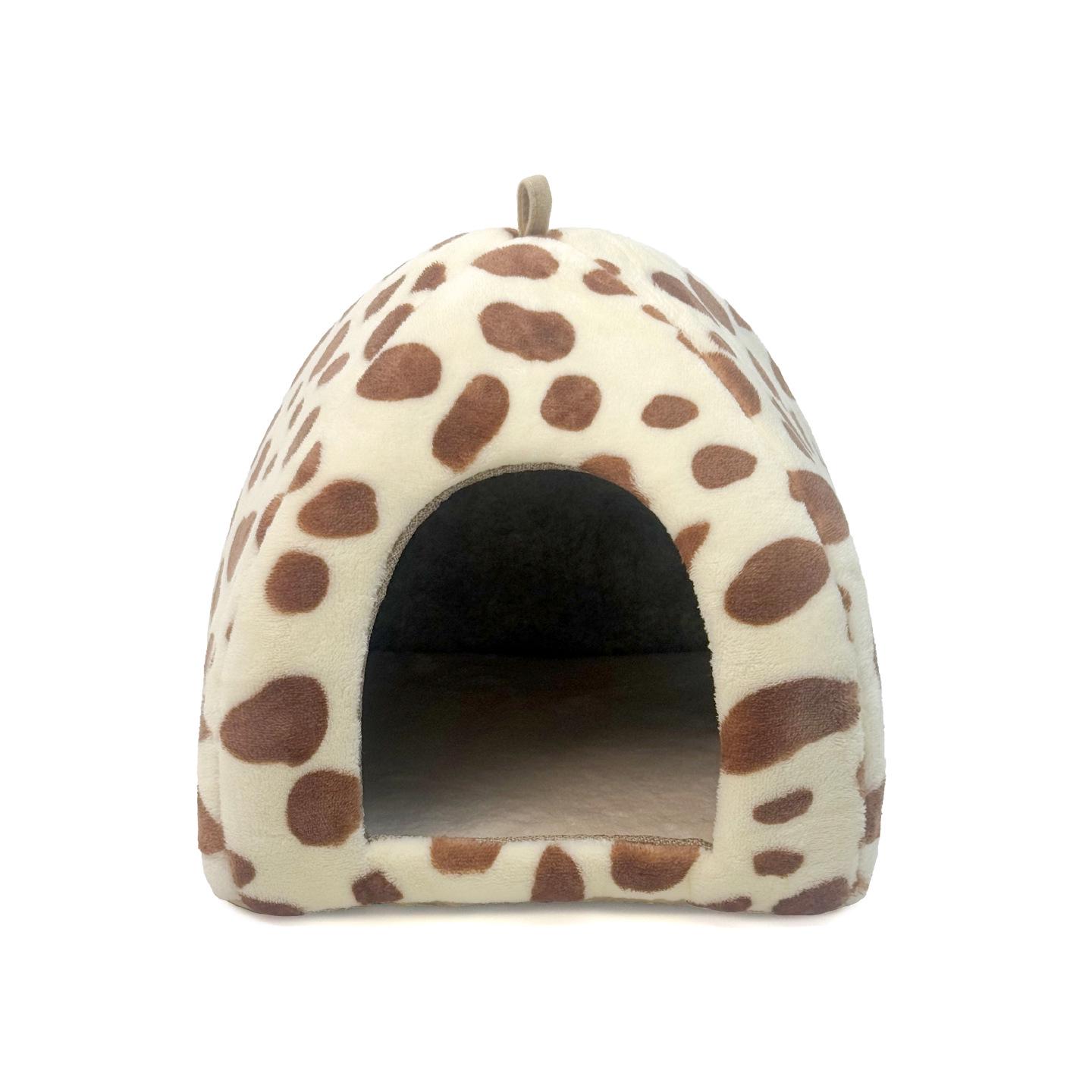 

Універсальна юрта «Чотири сезони»: Затишне закрите гніздо для дрібних домашніх тварин, щурів, котів та хом яків. 12*12cm with Hook