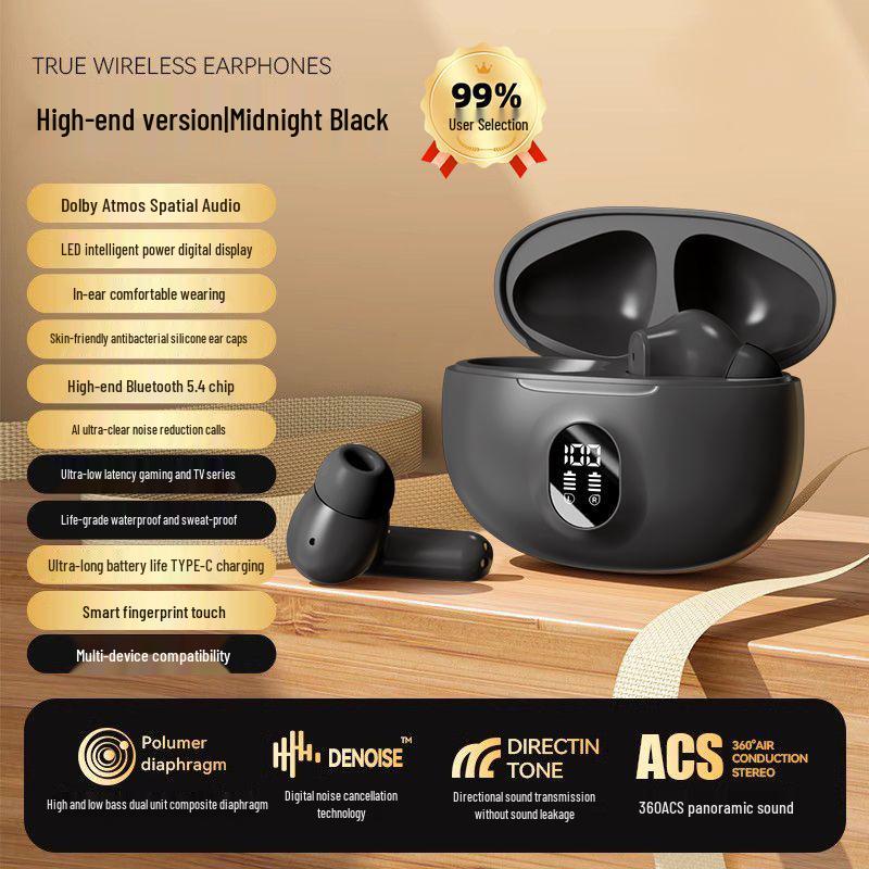 

New Bluetooth Headset N33: High Quality with Power Display and Long Battery Life