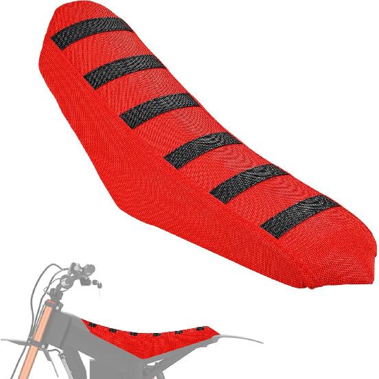 Electric Dirt Bike Seat Cover for Tutti Soleil 01,Black Stripe Non-Slip Motorcycle Cushion Cover for Tuttio Soleil01-Black