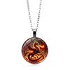 Fire-breathing Pterosaur Time Women's Jewelry Fashion Retro Pendant Necklace