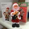 Toy Santa Claus Electric for Doll Miniature Musical Toy Figure Party Gift Tabletop Decoration Desk Ornament Window Displ