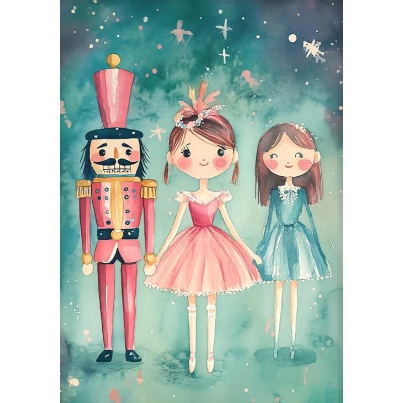 Winter Christmas Wall Art Poster Home Bedroom Living Room Decoration Canvas Painting Christmas Party Decoration Gift Posters