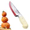 Halloween Horror Props Blood Fake Ax Saws Knife Halloween Party Masquerade Mischief Props Decor(Blood stains in random shapes)