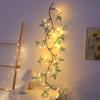 1Pc LED Rattan Simulation Branch Bendable Modeling Light Interior Decoration Background Atmosphere Bedroom Wall Layout Light