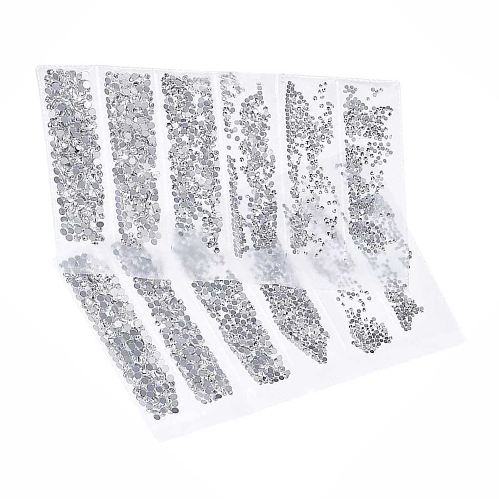 Crystal Bottoming Rhinestone Manicure Resin Glass Rhinestone DIY Nail Art