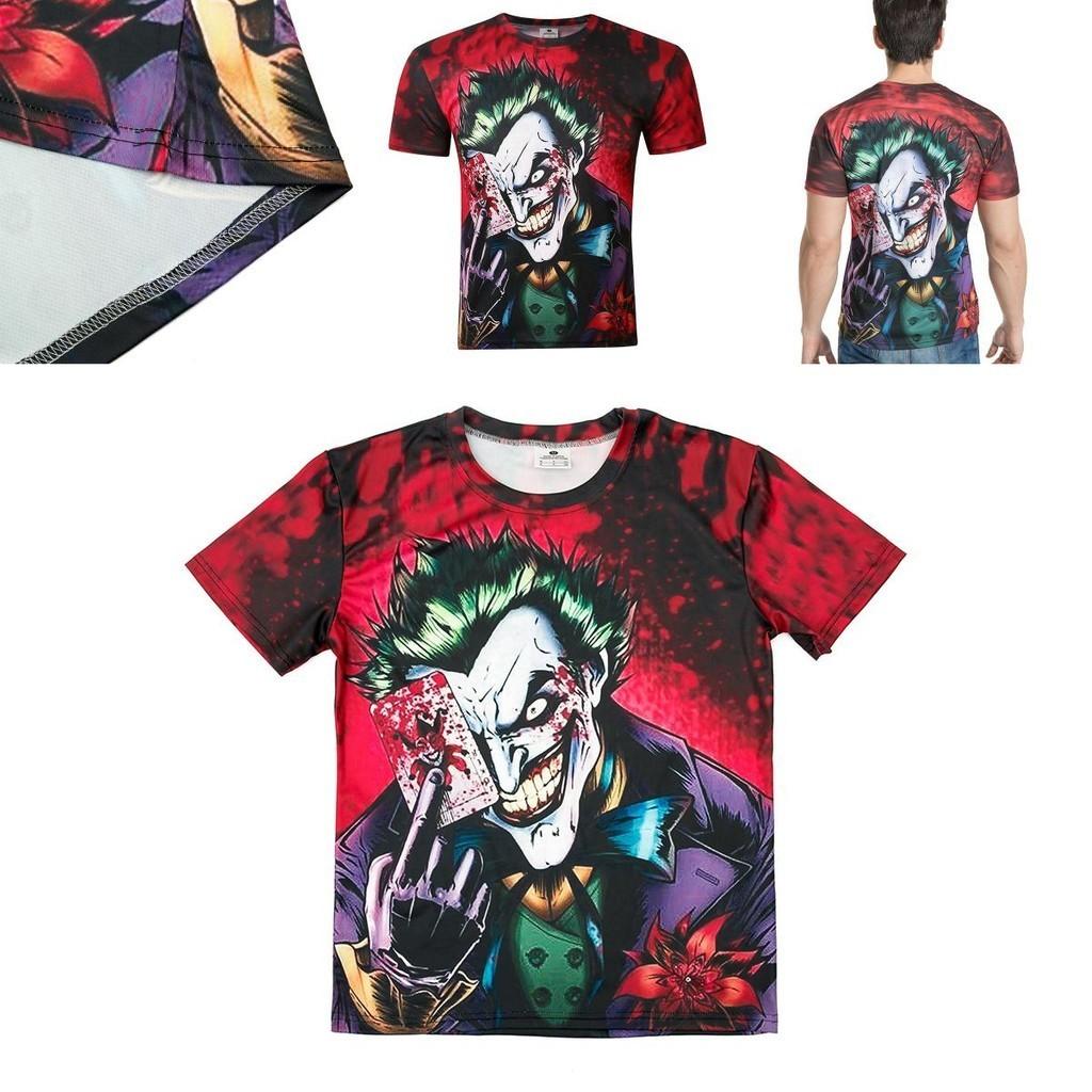 The Dark Knight Joker Batman 3d Printed Tee Soft Breathable And Easy To Clean