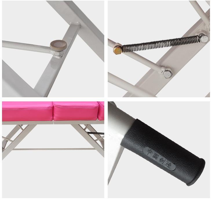 Folding Beauty Bed for Body Shaping, Massage, Physiotherapy, and Micro-plastic Procedures