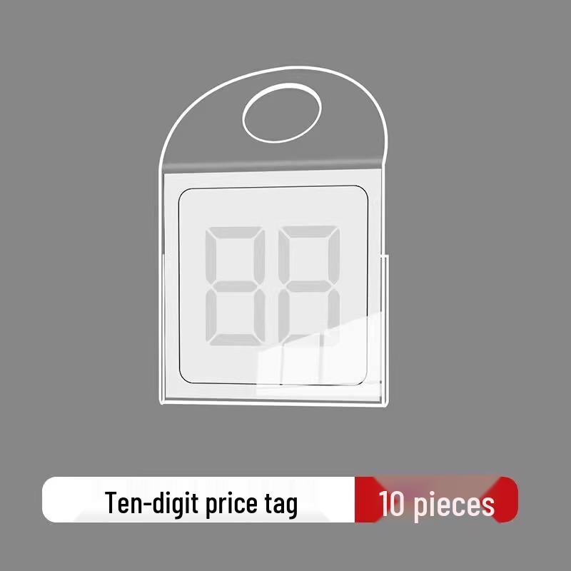 Promotional Clothing Store Hang Tag: Price, Discount, Recommended Label for Shelf Display