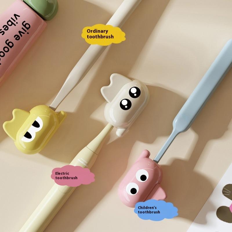 1/3 buc Suport portabil pentru periuță de dinți Must-Have Călătorie Capac protector pentru periuță de dinți Formă drăguță de pisică Drumeții Camping Capac pentru periuță de dinți Etui