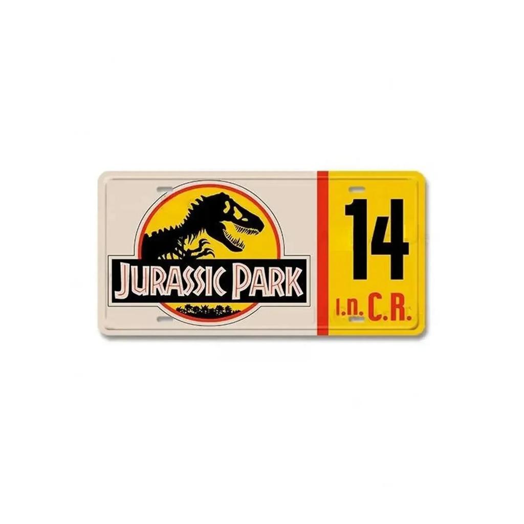 Vintage Jurassic Park Explorer Metal Signs Ideal for Garage Club Man Cave Bar Pub or Hotel Wall Decor for a Nostalgic Touch