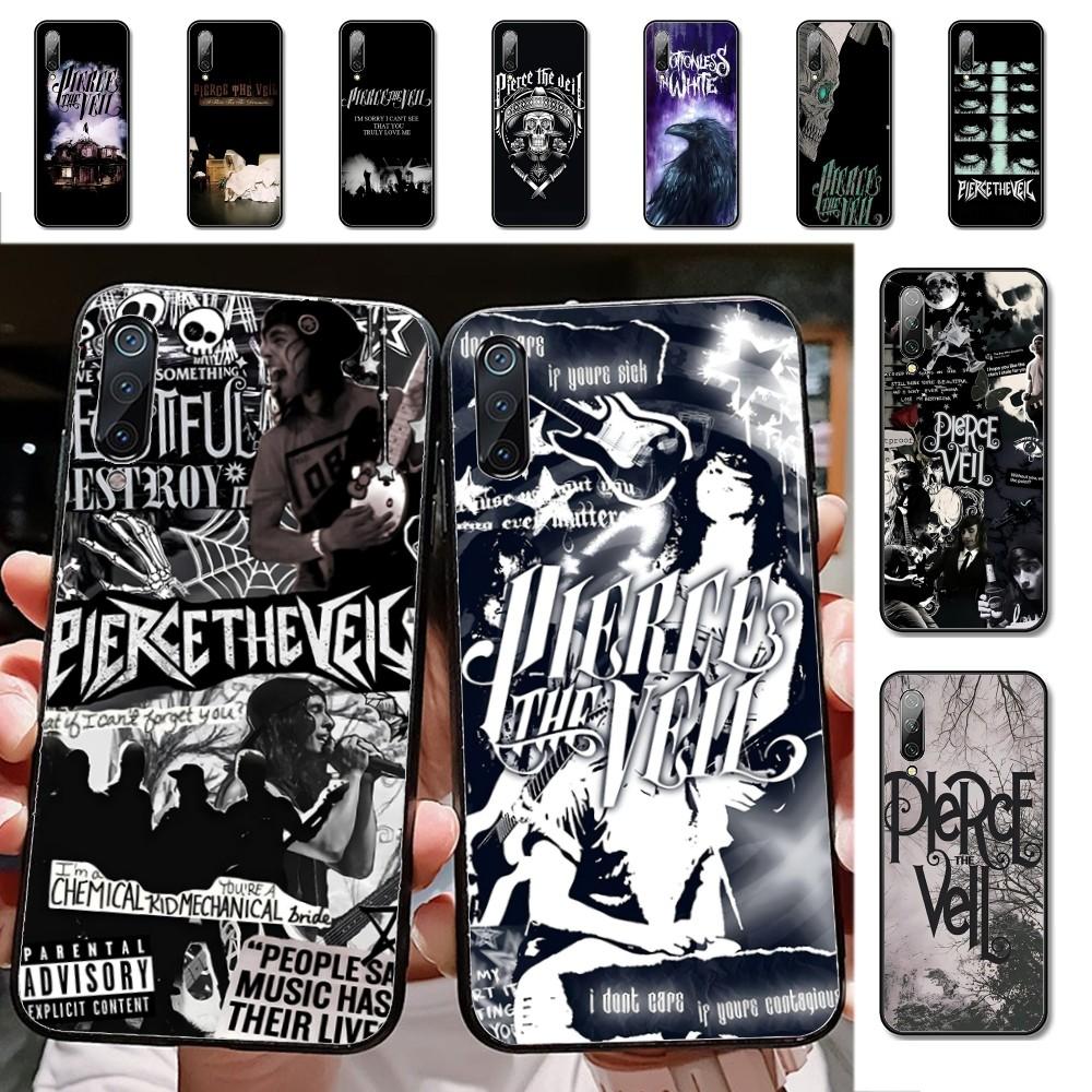 P-Pierce The Veil Band Phone Case For Xiaomi Mi 5X 8 9 10 11 12 lite pro 10T PocoX3pro PocoM3 Note 10 pro lite