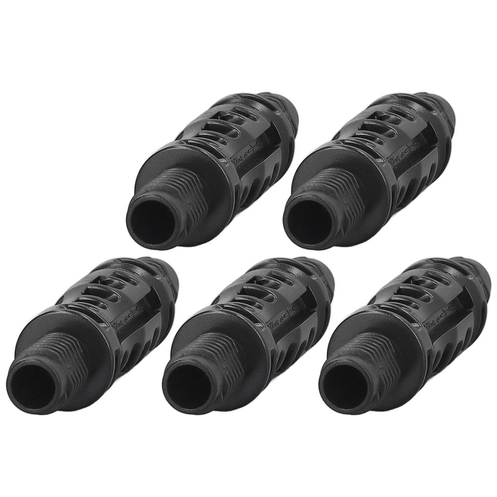 5 Sets Solar Branch Connectors UV Protection Male Female Header Board End Connector(PV-15BMC(1500V)