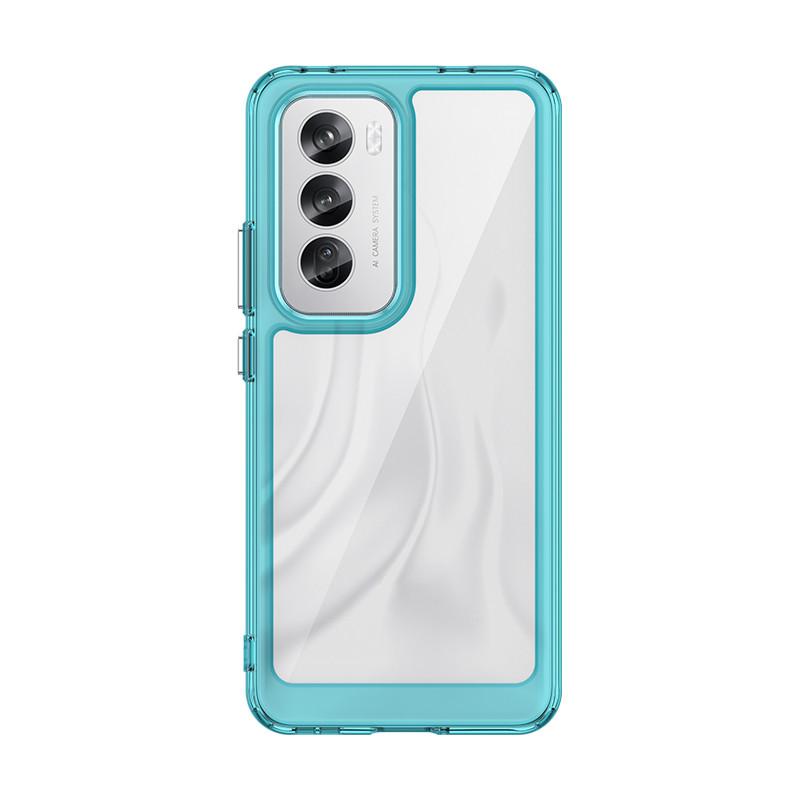 For OPPO Reno12 Case OPPO Reno12 5G Cover TPU Border Acrylic Backplane Protective Phone Cases For OPPO Reno 12 Pro Funda