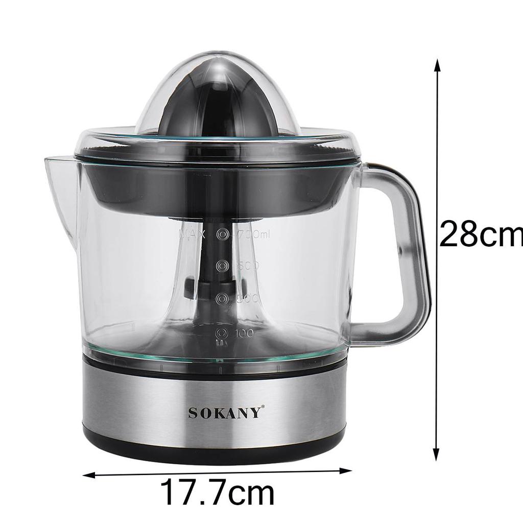 Exprimidor de 700 ml Exprimidor masticador Extractor eléctrico de naranja  Limón Exprimidor de frutas Máquina de prensa de frutas doméstica comprar a  buen precio — entrega gratuita, reseñas reales con fotos — Joom