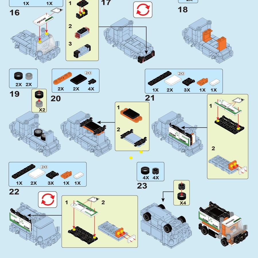 Pullback Car Assembly Model Kit ( 8 Year+ )