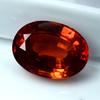 Natural ORANGE Ceylon SAPPHIRE 7.95 Ct Oval Cut Loose Gemstone CERTIFIED