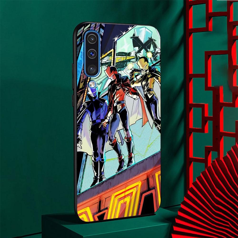 Sentai Daishikkaku Case for Samsung Galaxy A03 A04s A20 A30 A20e A70 A70s A50 A40 A30s A50s A20s A10s A10 TPU Black Phone Cover