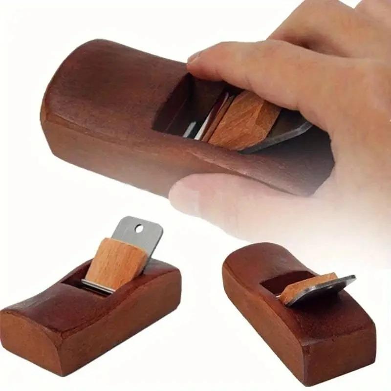 Giardino domestico Mini lavorazione del legno pialla piana pialla a mano in legno pialla da taglio falegname falegname strumento fai da te pialla in legno