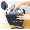 AtFirst Insulated Lunch Bag, Large, Navy, Colors AF5997