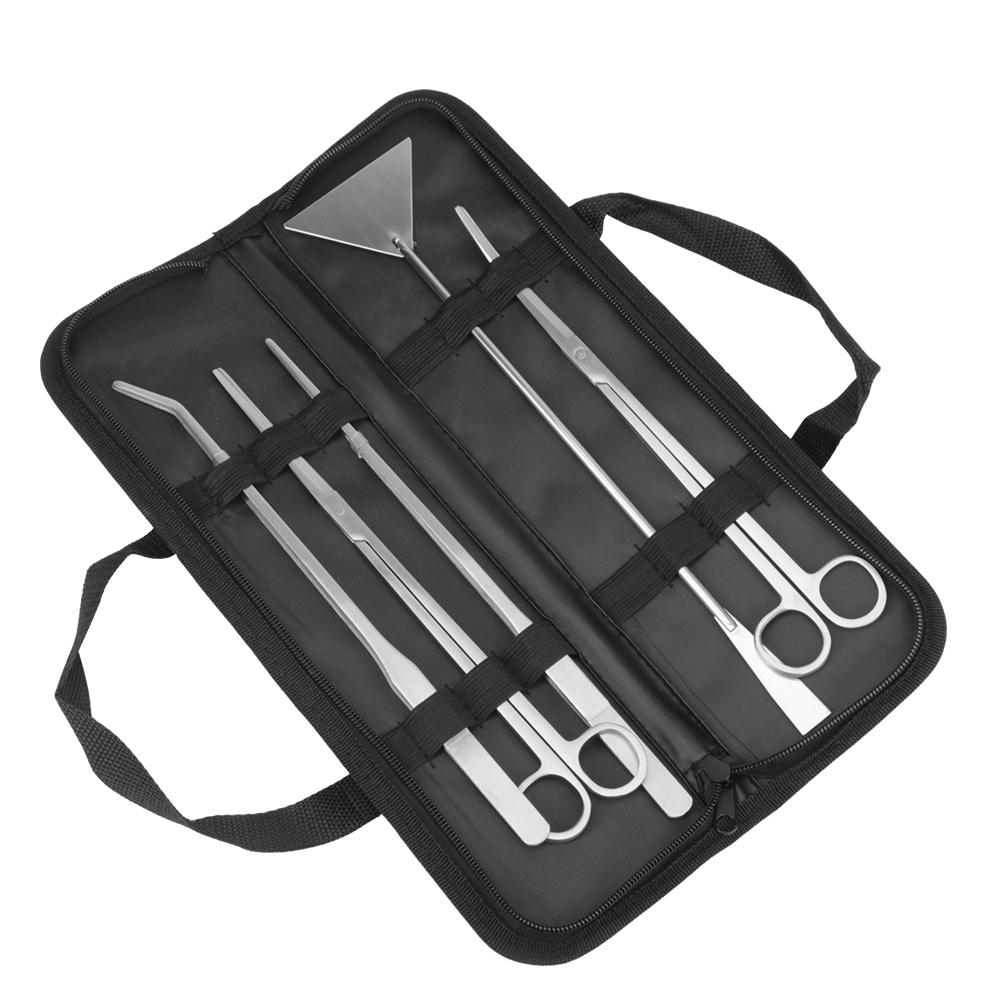 

Инструменты для чистки из нержавеющей стали Пинцеты для растений Набор инструментов для аквариума Ножницы для травы Растения Аксессуары для аквариума